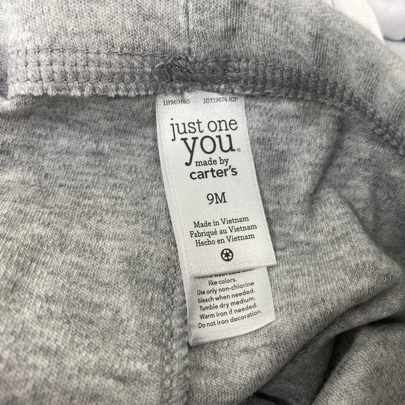 Carter's 3 Piece Outfit Set Alligator Hoodie 9M - Picture 6 of 6